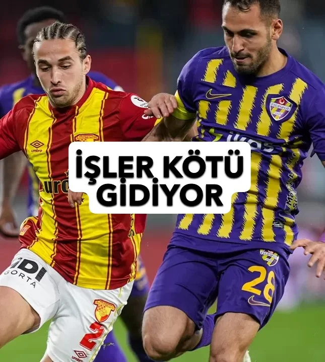 GÖZTEPE’DE DÜŞÜŞ SÜRÜYOR