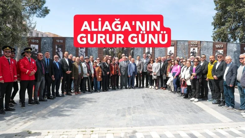 9 Atatürk'ün Aliağa'ya Gelişinin 92. Yılı Kutlandı.