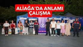 4 ALİAĞA’DA FARKINDALIK STANDLARI KURULDU