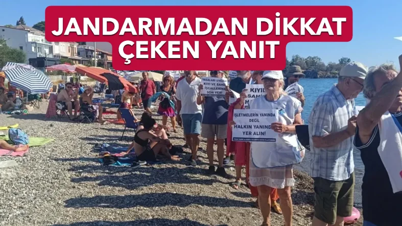FOÇA’DA ÜCRETLİ PLAJ TARTIŞMASI