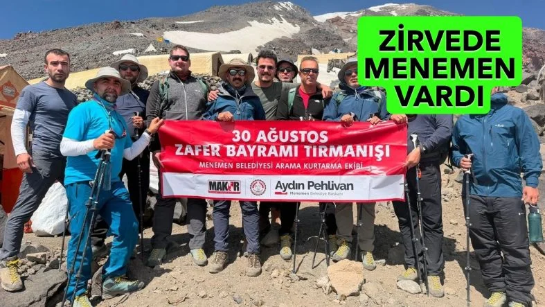ZAFERİN ZİRVESİNDE MENEMEN VARDI